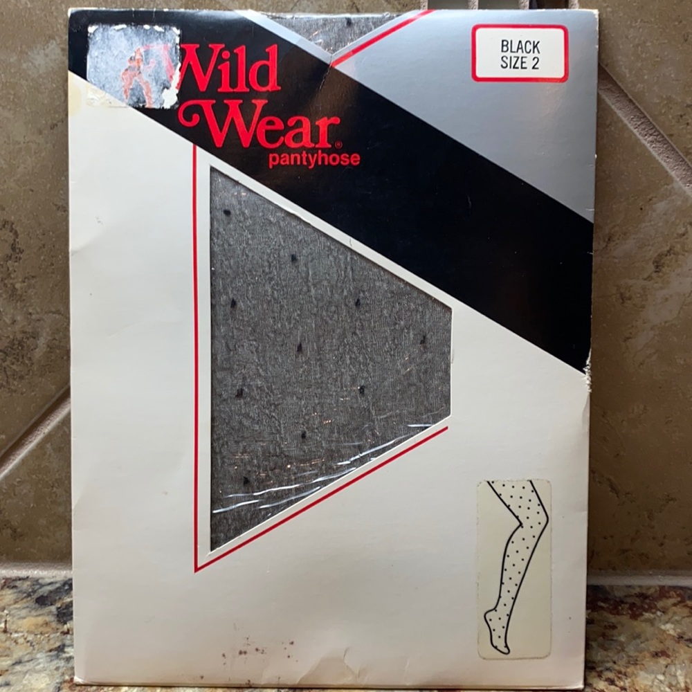 Wild Wear black Pantyhose